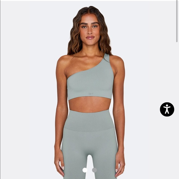 SET ACTIVE Pants - NWT SET ACTIVE Sculptflex Set in Color: Rain